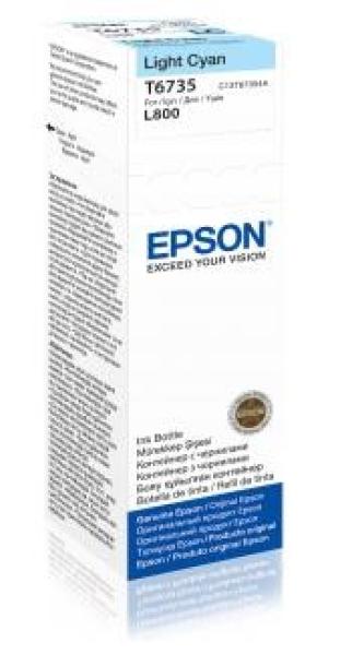 Atramentová tyčinka EPSON T6735 Light Cyan ink container 70ml pre L800/ L1800