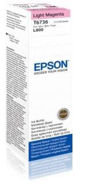 Atramentová tyčinka EPSON T6736 Light Magenta ink container 70ml pre L800/ L1800