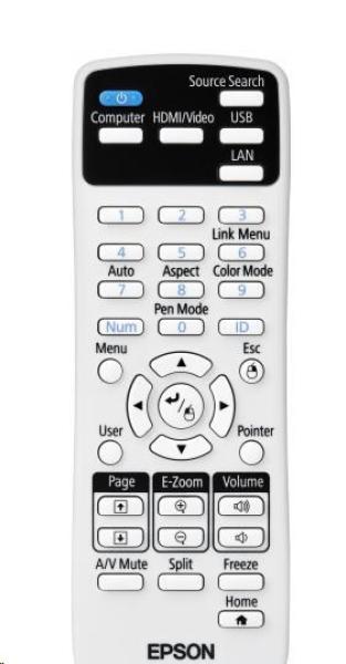 EPSON projektor EB-685W,  1280x800,  3500ANSI,  HDMI,  VGA,  SHORT,  LAN,  9.000h ECO životnost lampy,  5 LET ZÁRUKA0