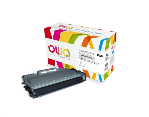 OWA Armor toner pre BROTHER HL 2130,  2240,  2250,  2270,  DCP 7055,  7057, MFC 7360,  1200 strán,  TN2210,  čierny/ čierny (TN-2