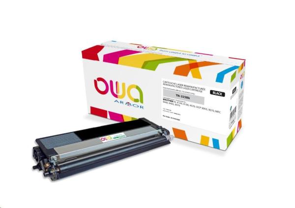 OWA Armor toner pre BROTHER HL 4140, 4570, MFC 9460, 9465, 9970,  DCP 9055,  9270,  4000 strán,  TN325BK,  čierny/ čierny (TN-325