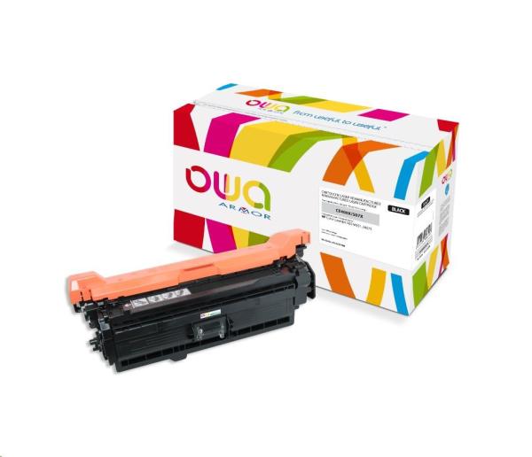 OWA Armor toner pre HP Color Laserjet Ese 500 M551,  M575,  11000 strán,  CE400X,  čierna/ čierna