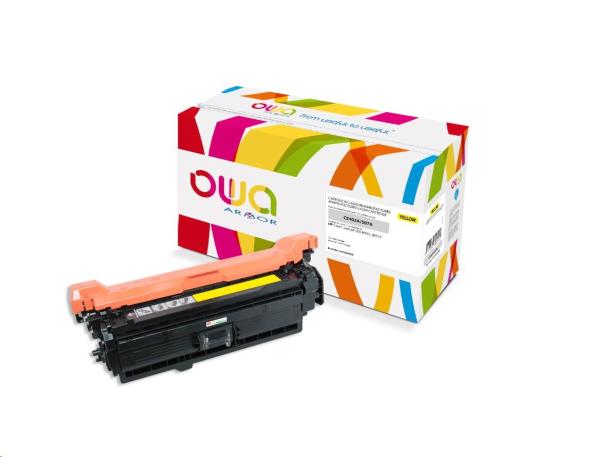 OWA Armor toner pre HP Color Laserjet Ese 500 M551,  M575,  6000 strán,  CE402A,  žltá/ žltá