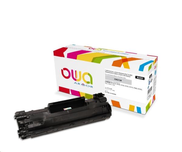 OWA Armor toner pre CANON MF 4410, 4430,  4550,  4570,  4580,  D550,  Fax L150,  L170,  2100 strán,  CRG728,  čierny/ čierny (CRG-