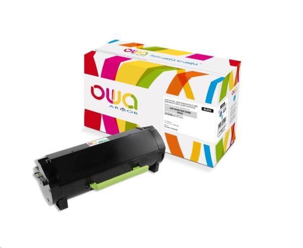 OWA Armor toner pre LEXMARK MS510, 610, 20000 strán, 50F2U00, čierna/ čierna