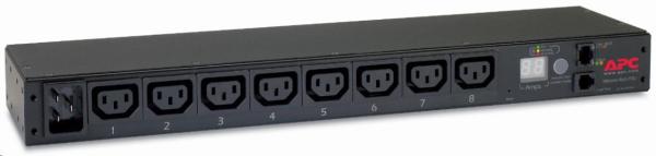 APC Rack PDU,  meraná,  1U,  16A,  208/ 230V,  (8)C13,  IEC-320 C20 2.5m