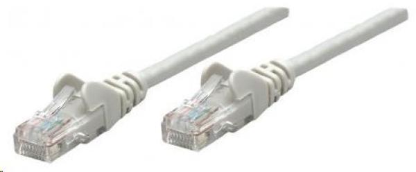 Intellinet patch kábel,  Cat6 Certified,  CU,  UTP,  PVC,  RJ45,  1.5 m,  sivá