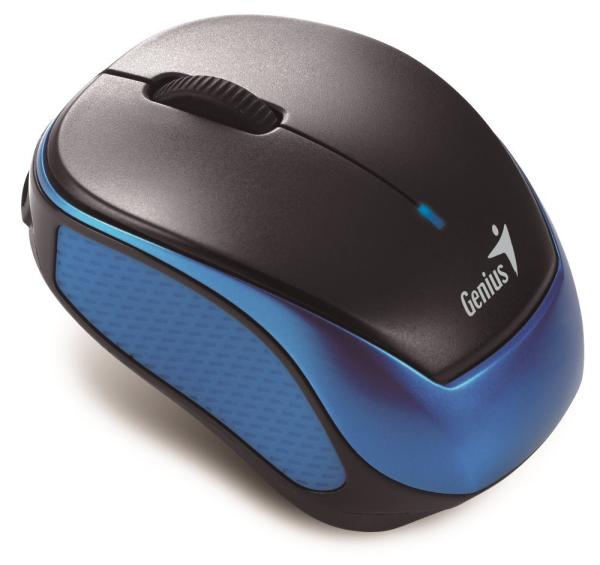 Myš GENIUS MicroTraveler 9000R V3/  1200 dpi/  bezdrôtová/  dobíjacia/  čierna a modrá