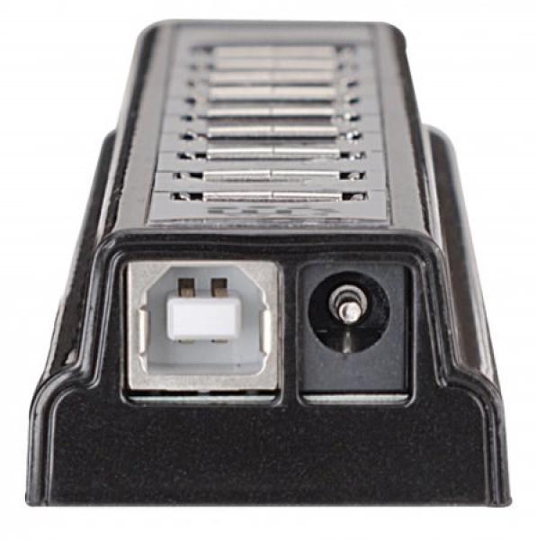 MANHATTAN Hi-Speed USB 2.0 Stolný rozbočovač,  10 portov4