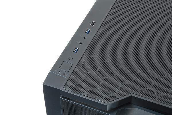 Skriňa CHIEFTEC Gamer Series /  mATX Minitower,  CI-01B-OP,  bez zdroja,  čierna4