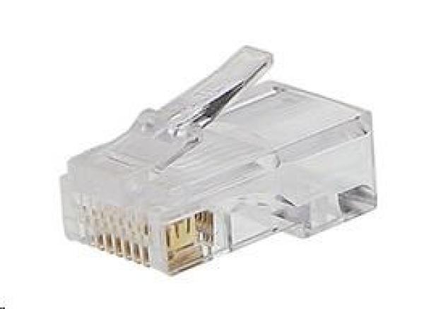 PREMIUMCORD RJ45 8pin konektor - drôt,  50ks vo vrecku
