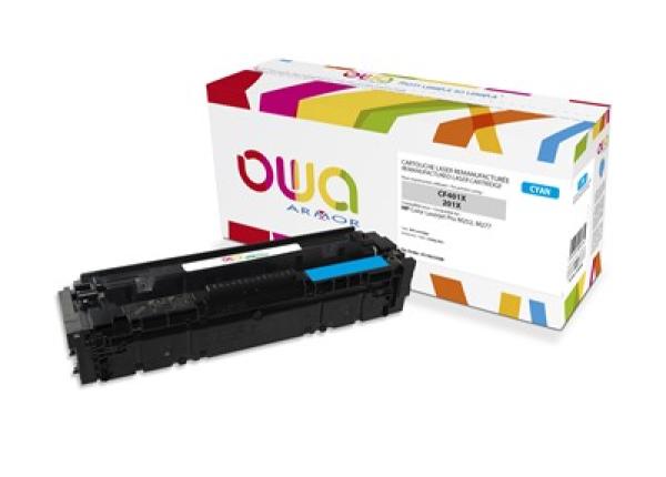 OWA Armor toner pre HP CLJ MFP 277,  2300 strán,  CF401X,  azúrová