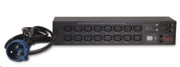 APC Rack PDU,  spínaná,  2U,  32A,  230V,  (16)C13,  IEC-309 2P+E 3.05m1