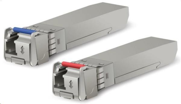 UBNT U Fiber UF-SM-10G-S,  2-PACK [2ks (1 pár) SFP 10G WDM modulov,  Single-Mode,  BiDi,  LC konektor]