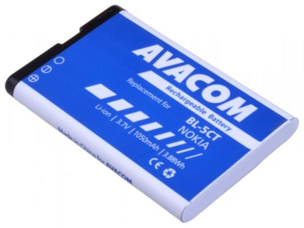 AVACOM batéria pre Nokia 6303,  6730,  C5,  Li-Ion 3, 7V 1050mAh (náhradná BL-5CT)1