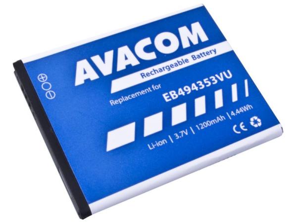 AVACOM batéria pre Samsung 5570 Galaxy mini Li-Ion 3, 7 V 1200 mAh (náhradná batéria EB494353VU)