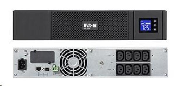 Eaton 5SC 1000i Rack 2U,  UPS 1000VA /  700W,  8 zásuviek IEC,  LCD
