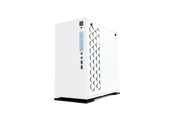 IN WIN Case 301 Mini Tower, bez zdroja, biela0