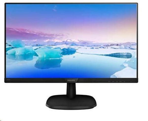 Philips MT IPS LED 23, 8" 243V7QDSB/ 00 - IPS panel,  1920x1080,  250cd,  D-Sub, DVI-D,  HDMI