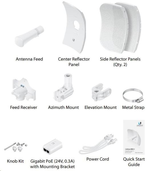 UBNT airMAX LiteBeam 5AC Gen2 [450+Mbps AP/Client, 5GHz, anténa 23dBi, 5GHz, airMAXac]1