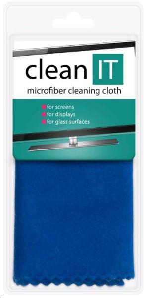 CLEAN IT Čistiaca utierka z mikrovlákna,  veľká 42x40 cm modrá
