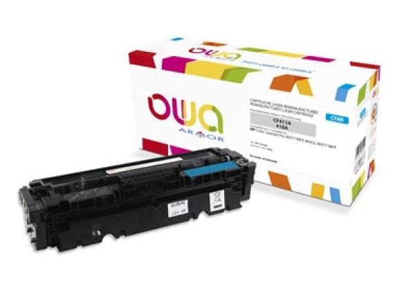 OWA Armor toner pre HP Color Laserjet Pro M377,  M452,  M477,  2300 strán,  CF411A,  azúrová