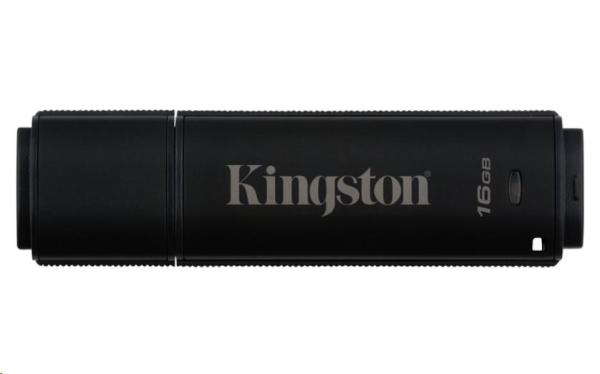 Kingston 16GB DataTraveler 4000 G2DM (USB 3.0,  256-bitové šifrovanie AES)0