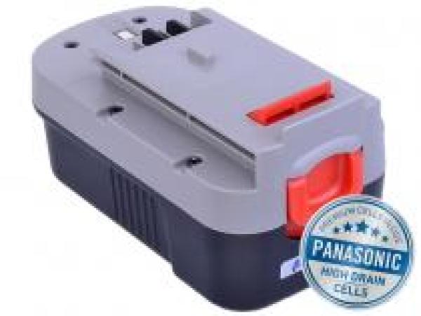 AVACOM baterie pro BLACK & DECKER A1718 Ni-MH 18V 3000mAh, články PANASONIC