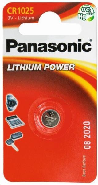 PANASONIC Lithiová baterie (knoflíková) CR-1025EL/ 1B  3V (Blistr 1ks)