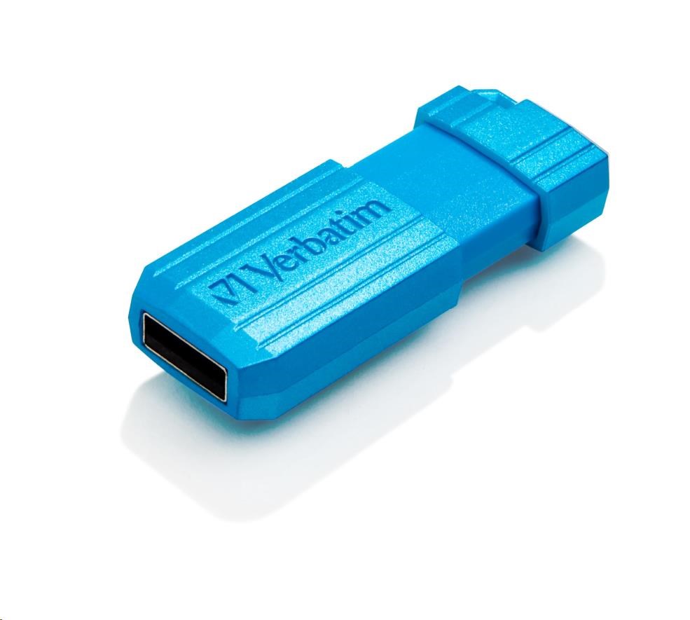 VERBATIM 32GB Store "n" Go PinStripe Flash disk,  karibská modrá4 