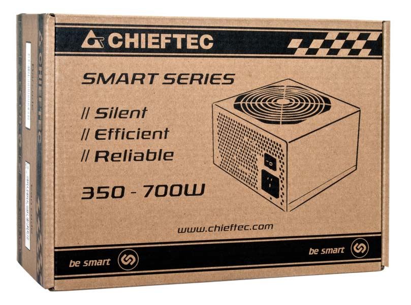 Napájací zdroj CHIEFTEC Smart Series,  GPS-400A8,  400 W,  Active PFC,  maloobchodný predaj2 