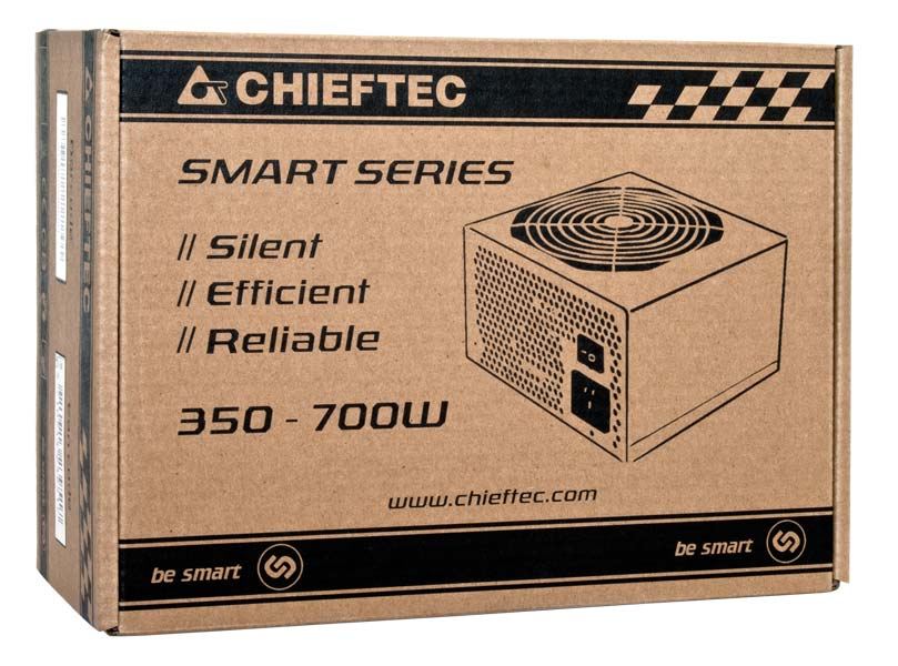 Napájací zdroj CHIEFTEC Smart Series,  GPS-600A8,  600 W,  Active PFC,  maloobchodný predaj1 