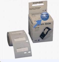 Kazetové štítky Seiko,  11x38 mm,  300 ks na rolku0 
