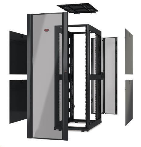 Skriňa APC NetShelter SX 42U 750 mm široká x 1200 mm hlboká bez bočníc,  čierna0 
