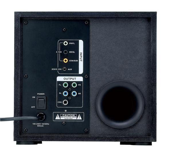 Reproduktory GENIUS GX GAMING SW-G5.1 3500/  5.1/  80W/  čierna,  DO2 