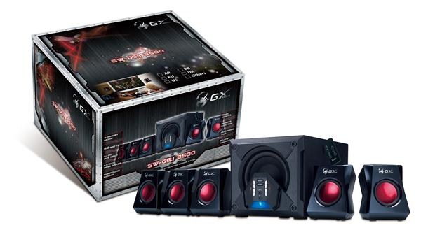Reproduktory GENIUS GX GAMING SW-G5.1 3500/  5.1/  80W/  čierna,  DO4 