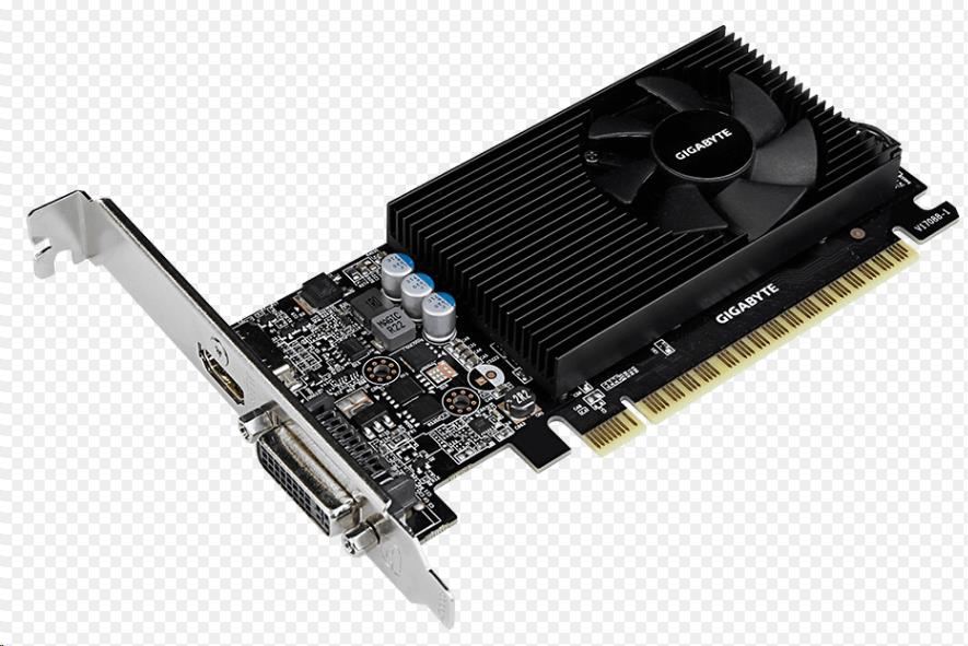 GIGABYTE VGA NVIDIA GeForce GT 730,  2GB DDR5,  1xHDMI,  1xDVI-D0 