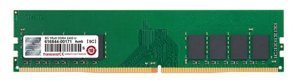 TRANSCEND DDR4 8GB 2400MHz 1Rx8,  CL17 DIMM1 