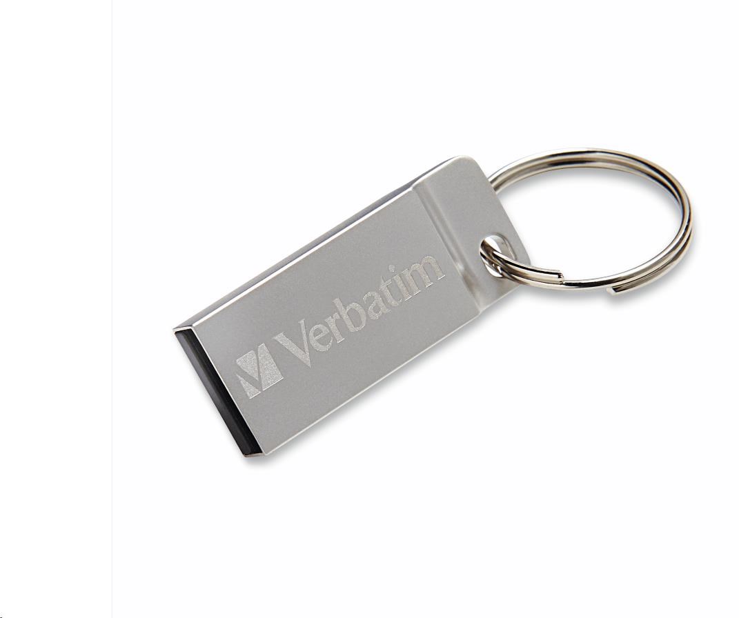 VERBATIM Flash disk 32 GB Metal Executive,  USB 2.0,  strieborná4 