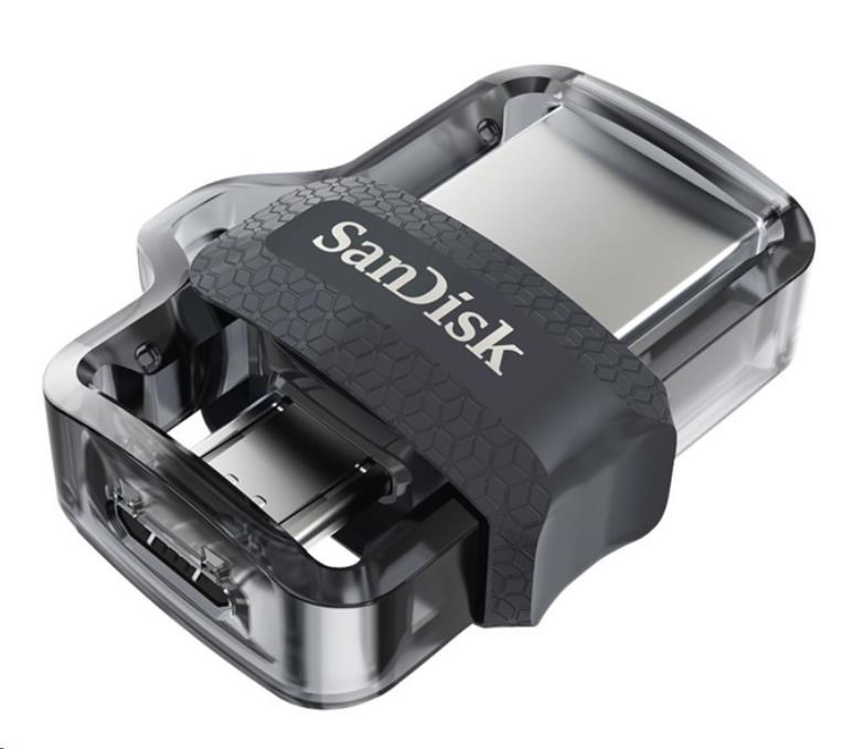 SanDisk Flash disk 256 GB Ultra,  dvojitý USB disk m3.0,  OTG5 