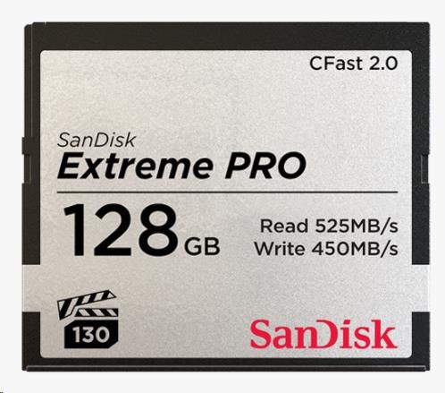 SanDisk CFAST 2.0 128 GB Extreme Pro (525 MB/ s VPG130)0 