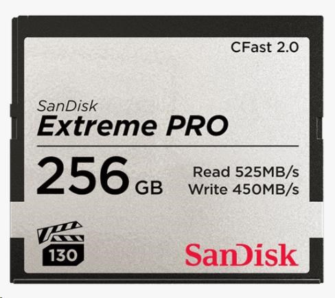 SanDisk CFAST 2.0 256GB Extreme Pro (525 MB/ s VPG130)0 