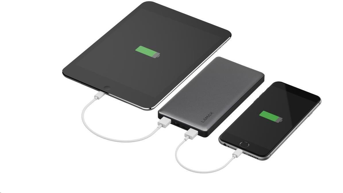 Powerbank LAMAX 10000 mAh s rýchlym nabíjaním5 