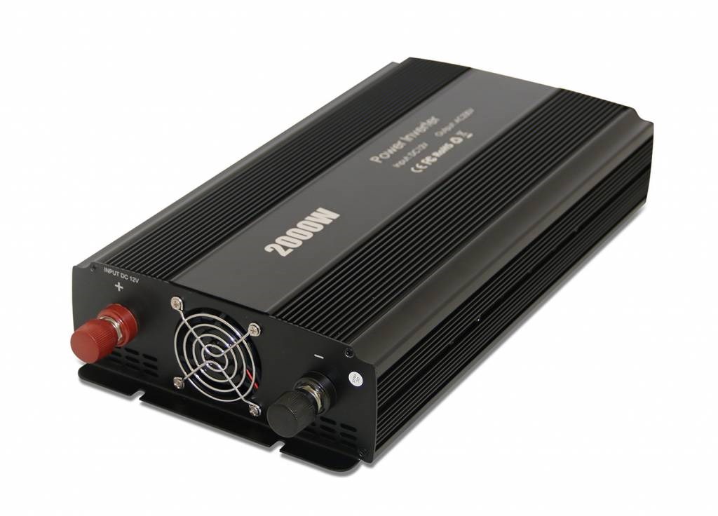 EUROCASE měnič napětí CH-2000-12, AC/DC 12V/230V, 2000W0 