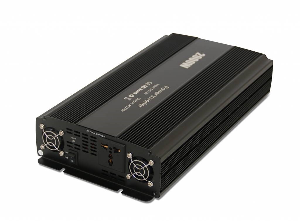 EUROCASE měnič napětí CH-2000-12, AC/DC 12V/230V, 2000W1 