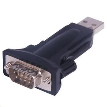 PREMIUMCORD USB 2.0 - prevodník RS 232 krátky0 