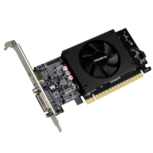 GIGABYTE VGA NVIDIA GeForce GT 710 2G, 2G DDR5, 1xHDMI, 1xDVI-I0 