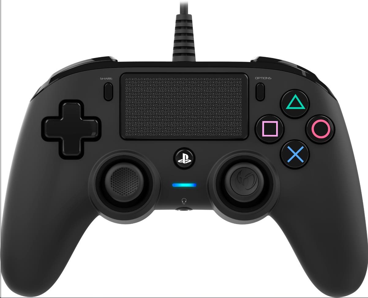 Nacon Wired Compact Controller - ovladač pro PlayStation 4 - černý1 