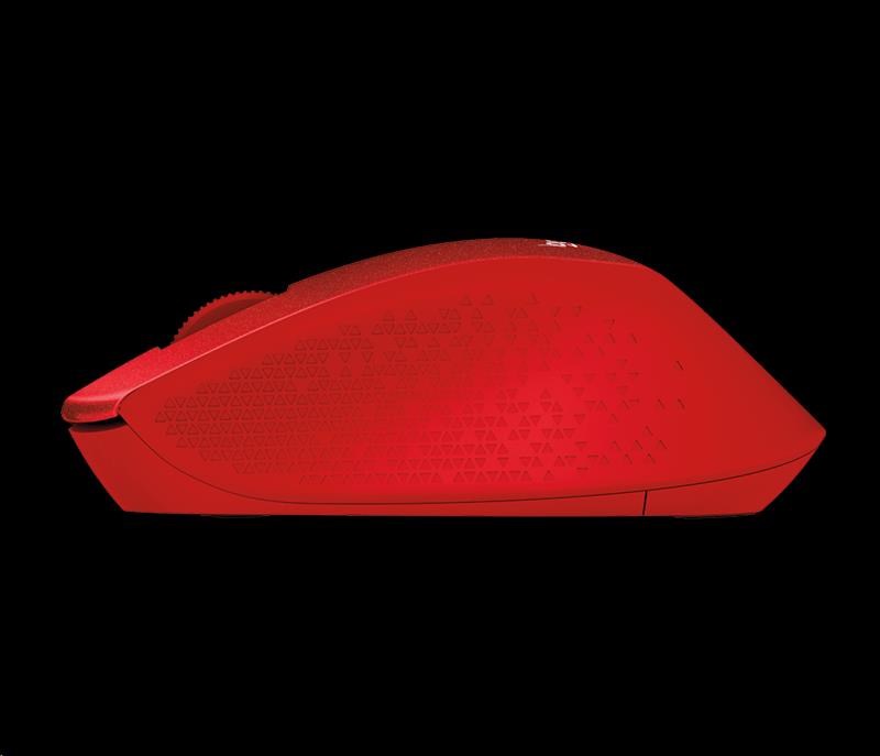 Bezdrôtová myš Logitech M330 Silent Plus,  červená2 