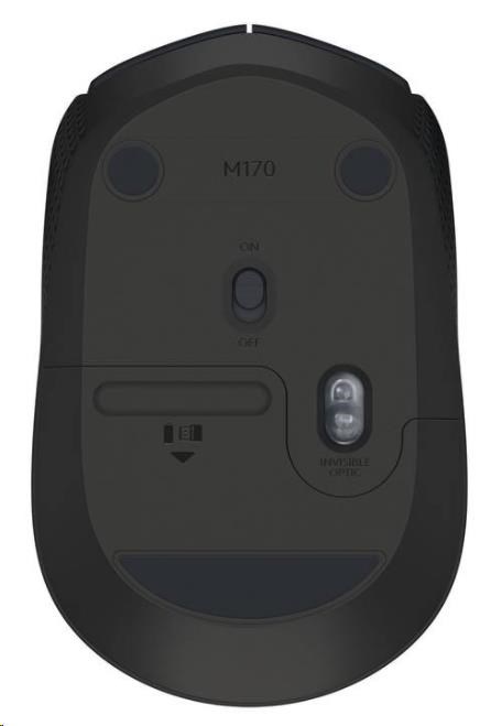 Bezdrôtová myš Logitech B170,  čierna3 